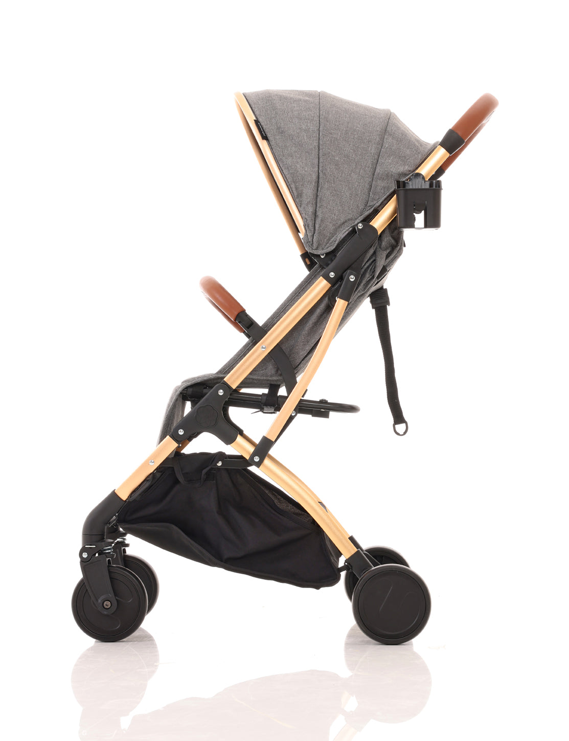 Kidcol 360 Stroller - Grey / Gold