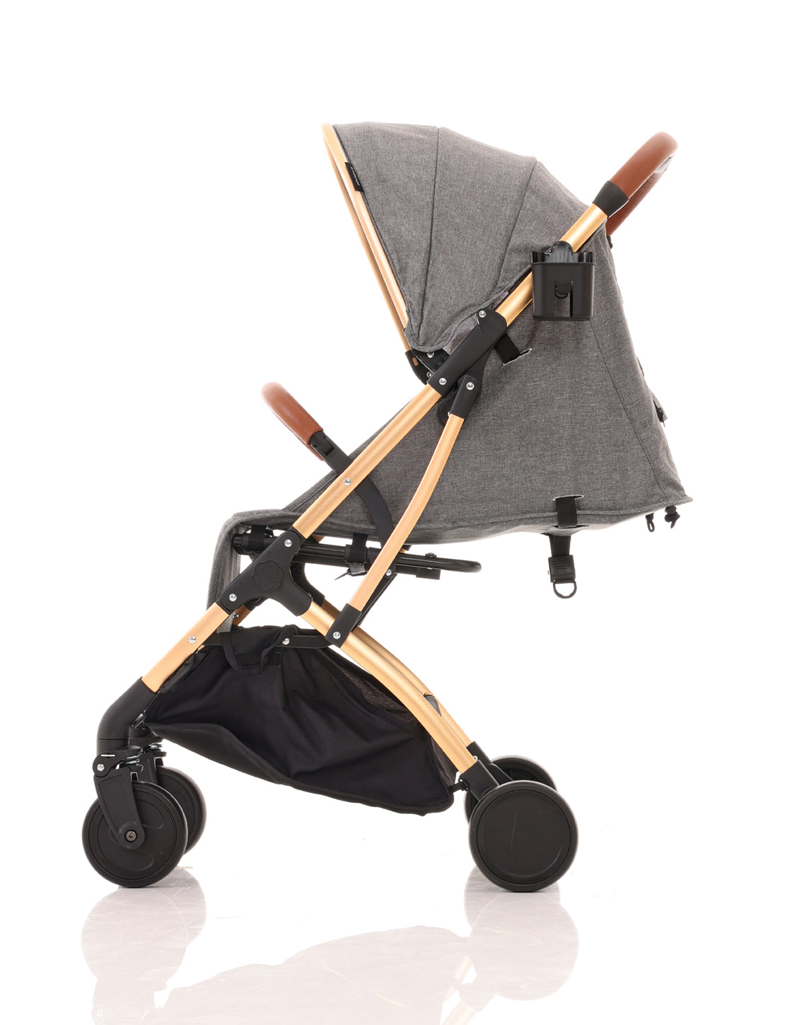 Kidcol 360 Stroller - Grey / Gold