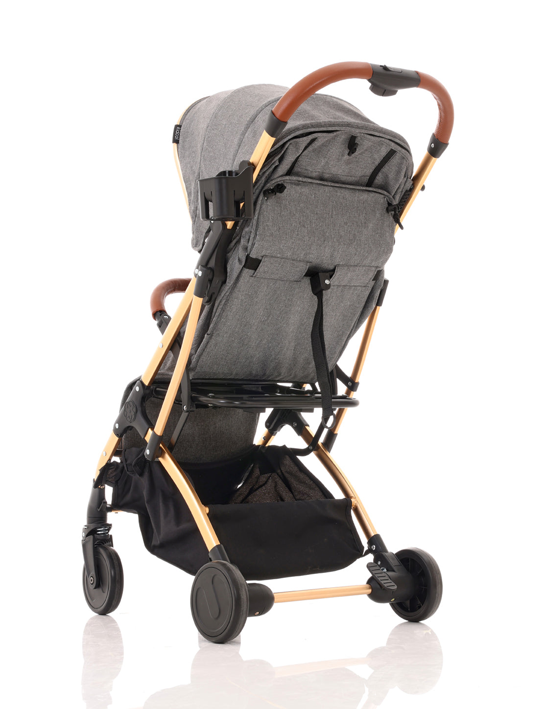 Kidcol 360 Stroller - Grey / Gold